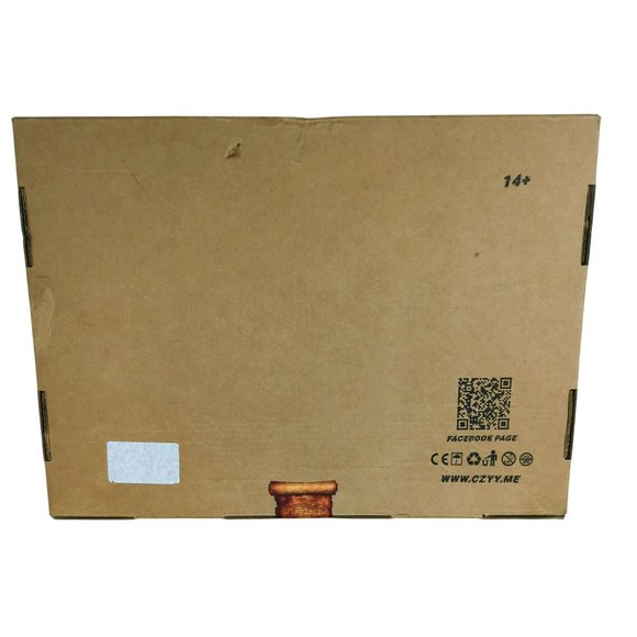 CZYY DND Dungeon Master Screen Faux Leather Embossed, Four-Panel with Pockets - Picture 2 of 6